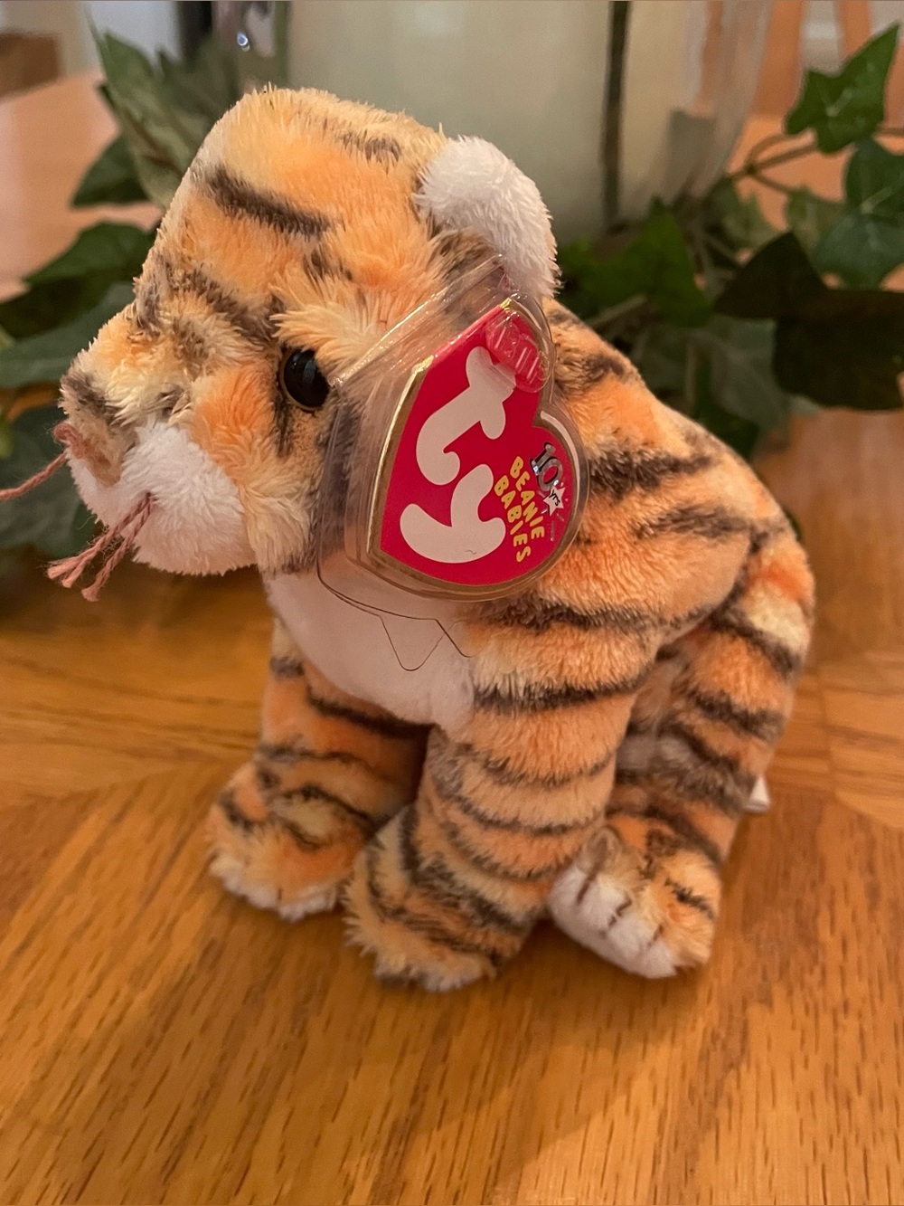 Vintage Ty Beanie Baby Rumba the Tiger Plush
